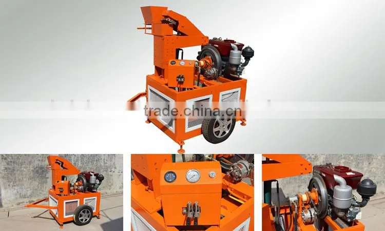 Great small manual interlocking brick machine /earth brick press FL1-20