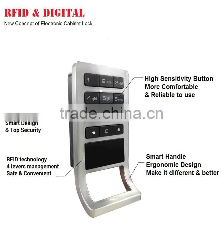 Electronic RFID Remote Control Lock for Locker