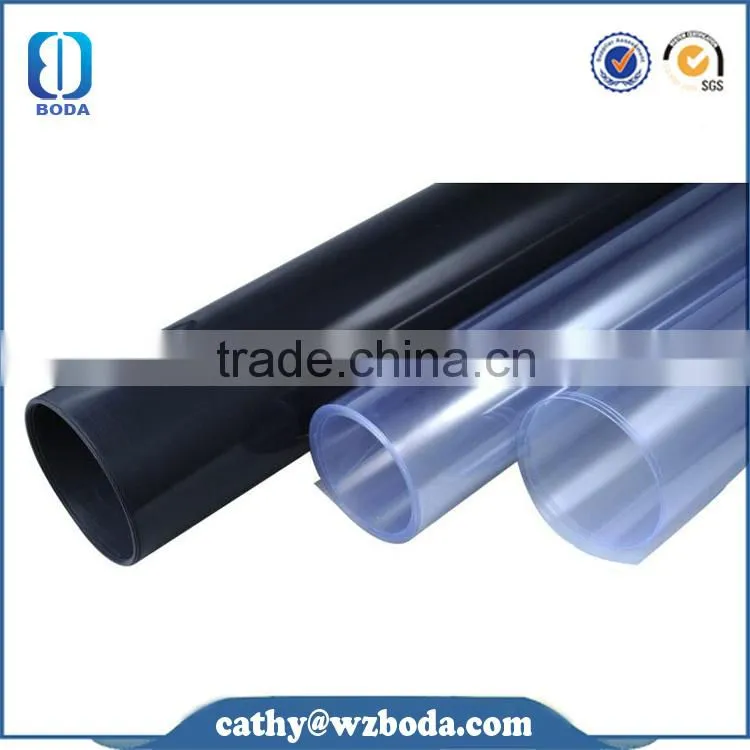 rigid transparent pvc plastic sheet