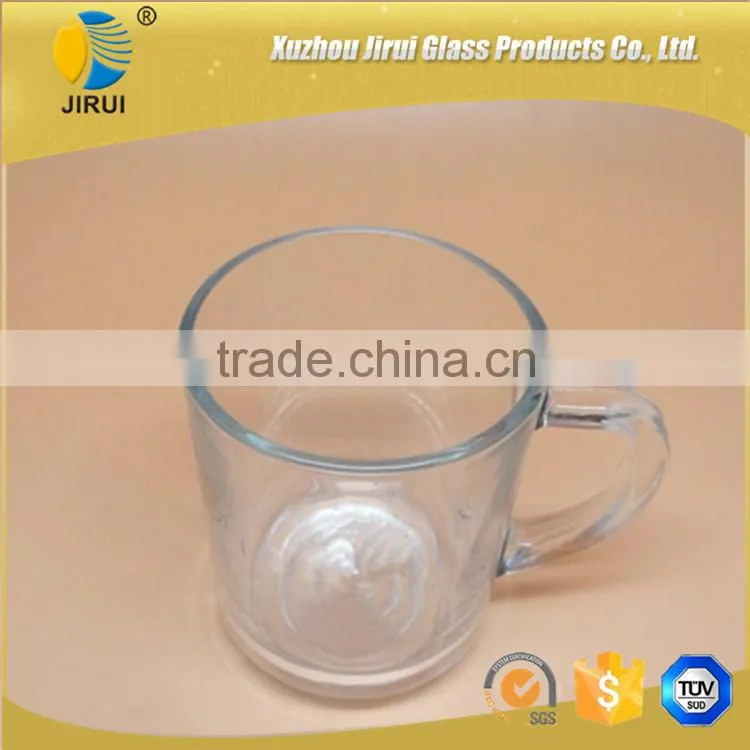 drinking glass cups with handle