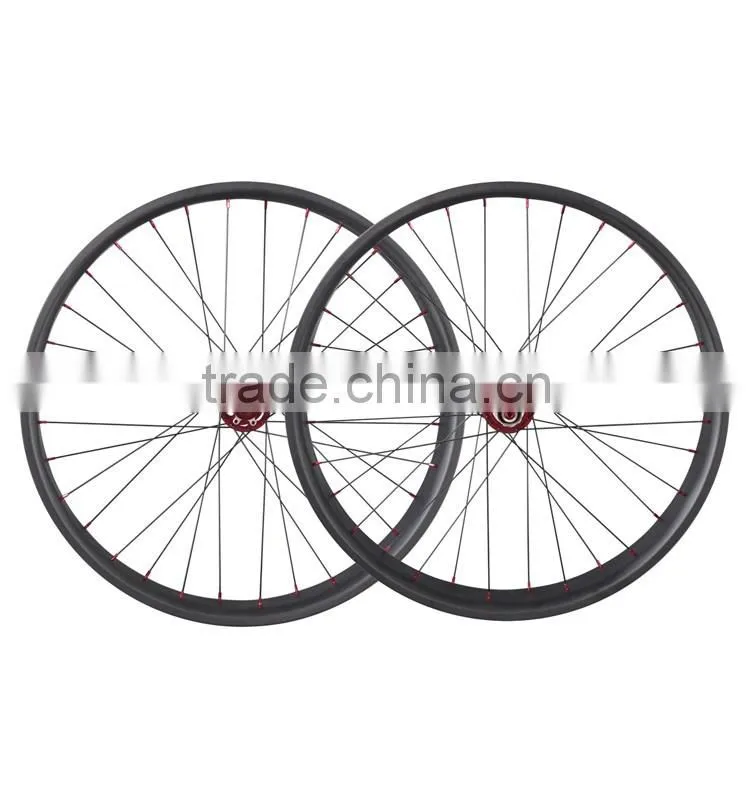 26er carbon fatbike rims 90mm width clincher tubeless ready fat bicycle wheels