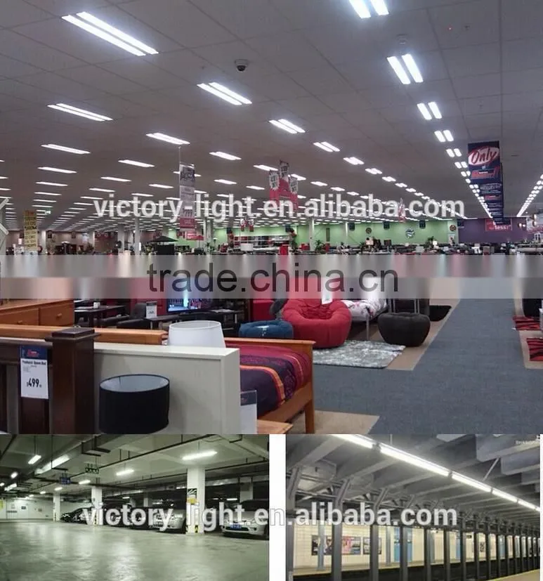 2015 New price led tube light t8 2.4m 2400mm 44w Double led tube light ce RoHS