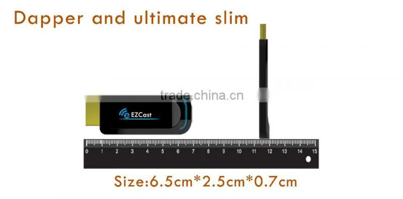 Vensmile EZCast Pro Dongle Miracast Smecast Dongle Mirror2 TV Stick de TV Airplay Media Playermart TV Box DLNA Mejor que chro