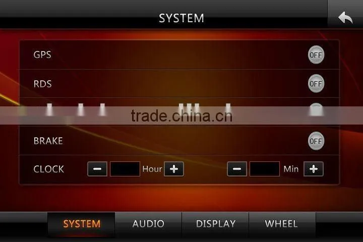 double dins 7inch iwish Android 4.0 car audio for Mercedes benz smart