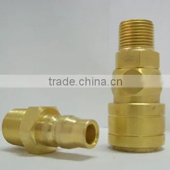 Nitto brass pneumatic quick connect coupling