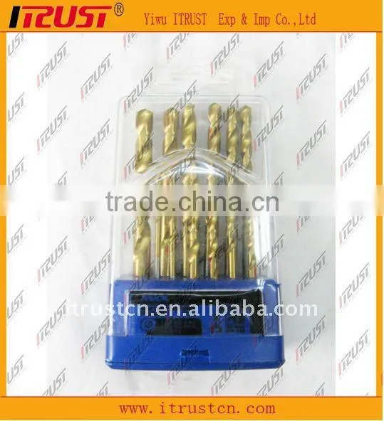 HSS twist drill bits set