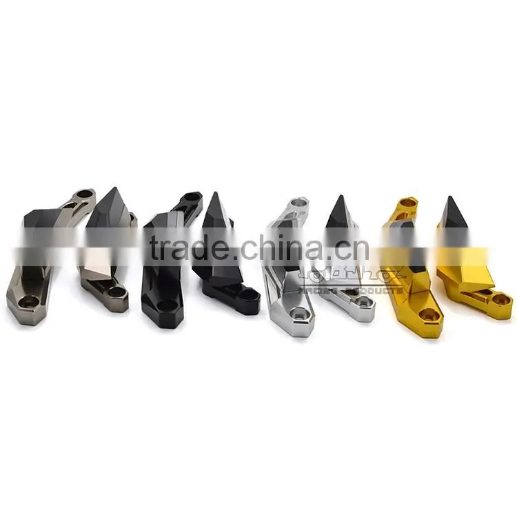 BJ-FS-MT07 CNC 6061 Aluminum Sliver Sliders crash protector Left and right Motorcross Frame Slider for Yamaha MT07 13-15