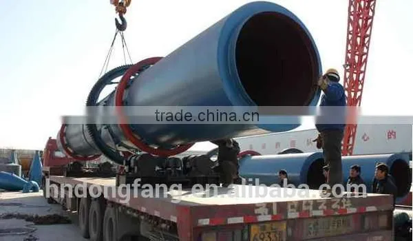 Energy-saving rotary kiln for activated carbon with large capacity