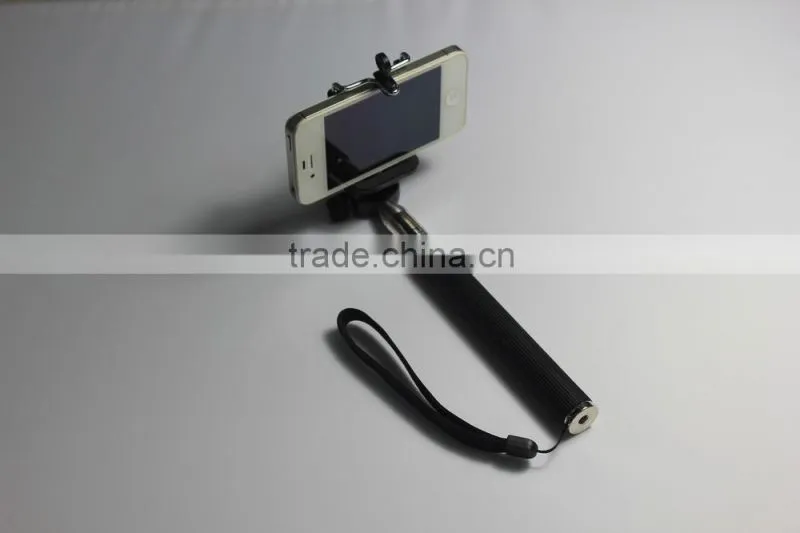 2014 new product bluetooth self timer pole Extendable Handheld bluetooth self timer pole in China Alibaba