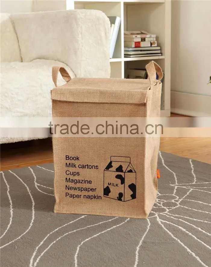 High quality professional fold down storage boxes with lid