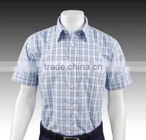 Hot Sale Men Casual Shirt Design Short Sleeve Casual Shirt Fabric