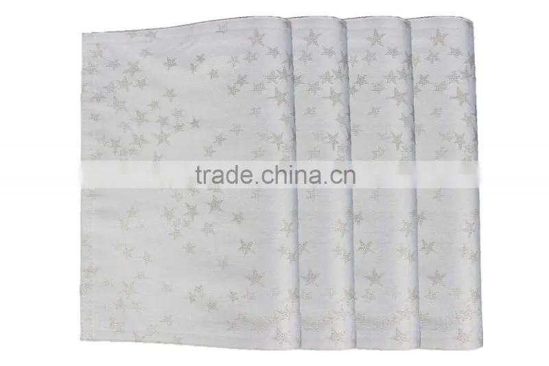 100% Polyester New Design Star Printed Placemat