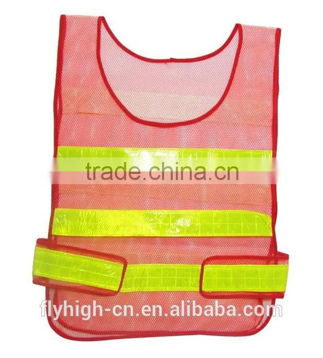 high visibility police safety traffic vest