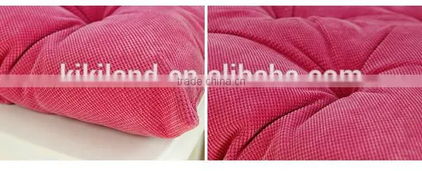 Deep Pink Soft Floor Seat and PP Cotton Chair Pad 46*46cm