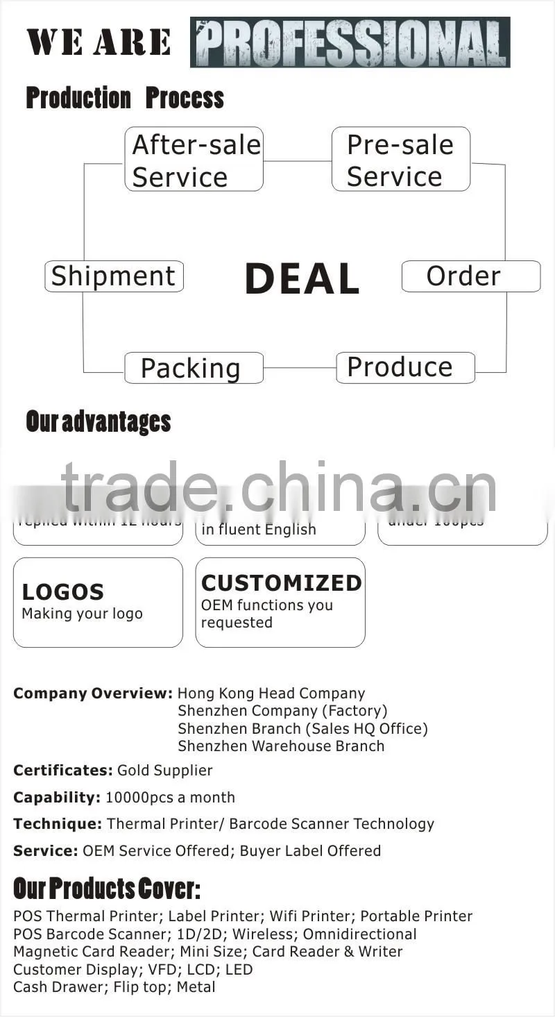TP-B1 Battery Powered Portable Printer Portable Bluetooth Receipt Printer