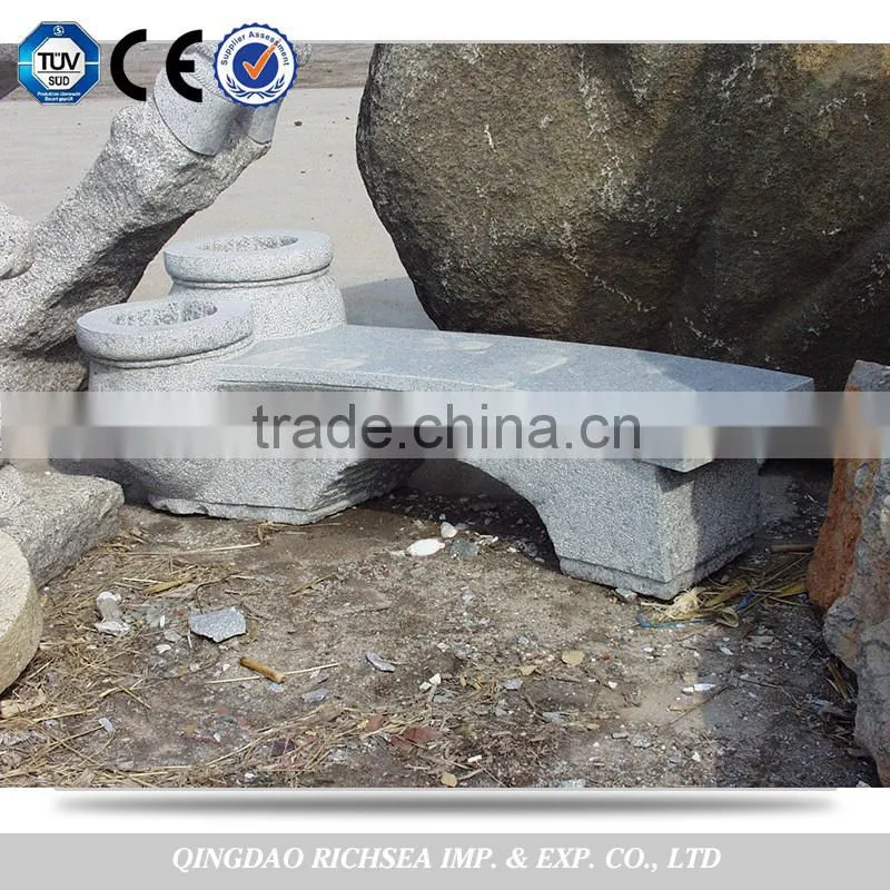 Garden stone tables and chair