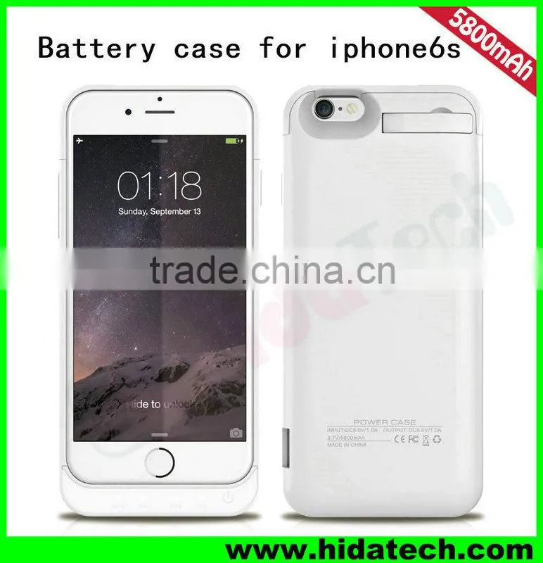 Portable Power Bank for iPhone 6s Backup Battery Case Power Bank for iPhone 6s