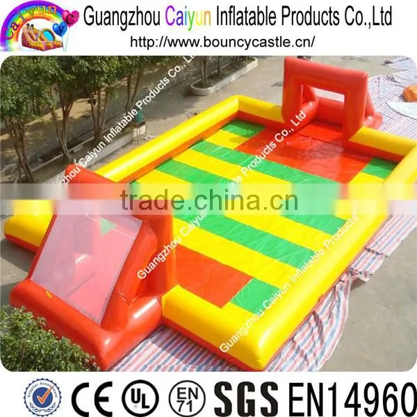 Exciting Sports equipment Inflatable Football Field Soccer Pitch for Sale