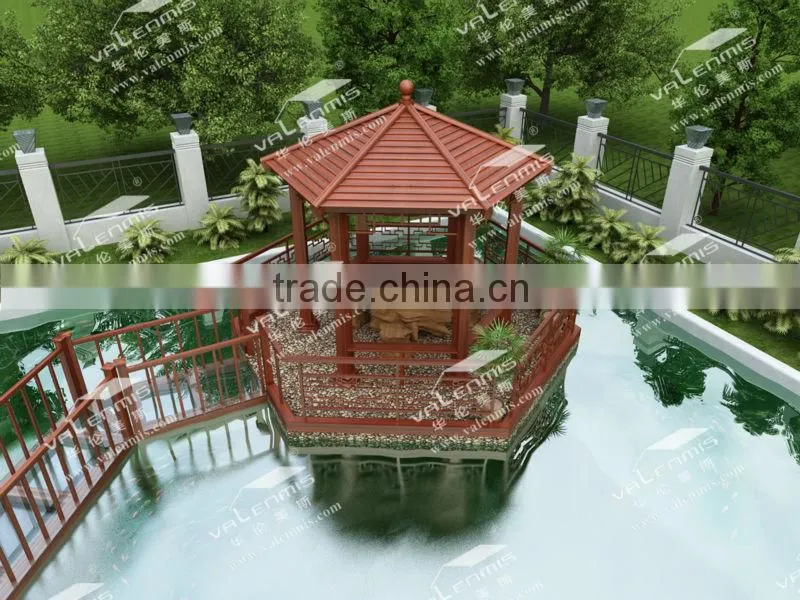 pergola aluminum pavilion use for garden building 2015