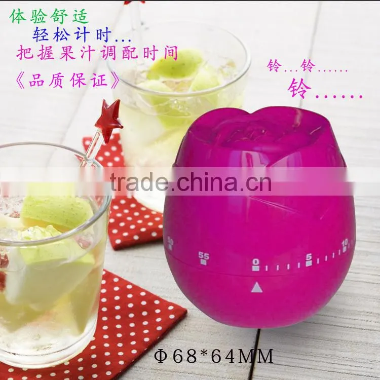 New novelty fruit shaped kitchen timer,vegetable shape kitchen timer
