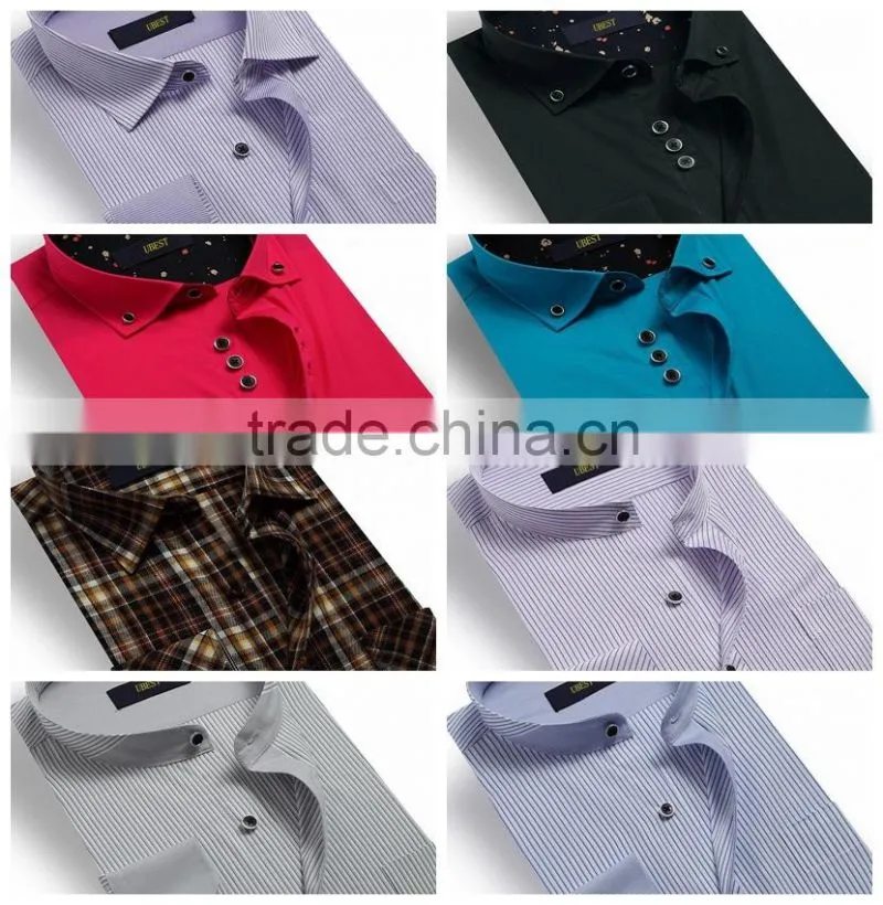 Wholesale Morden Long Sleeve Button Down Shirts Business Dress Shirt