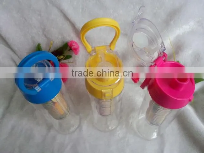 Fruit Infusion Water Bottle - Multiple Colors