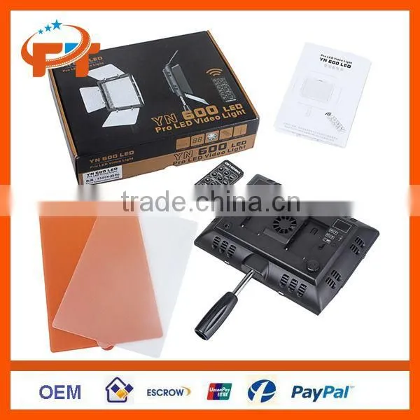 YONGNUO YN-600 600pcs of LED Studio Video Light for Canon Nikon Camcorder