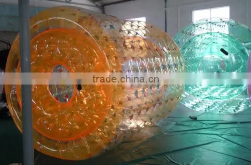color optional inflatable water bubble roller for sale