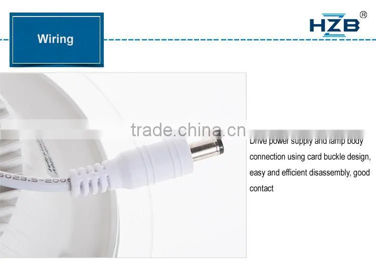 Trade Assurance Warm White 6W Square Round LED Ceiling Panel Down Lights Bulb Lamp For Home