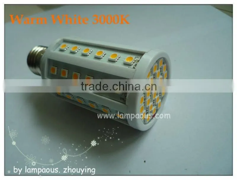 E27 E40 High power 72 smd led corn light