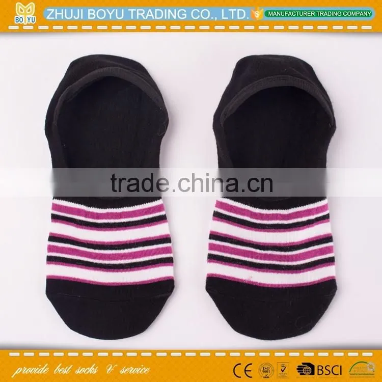 BY-161014 High-quality fashion socks Adult Soft Invisibility boat Sock