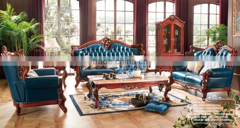 Sectional Leather sofa Living Room Furniture Sofa GZH8866#