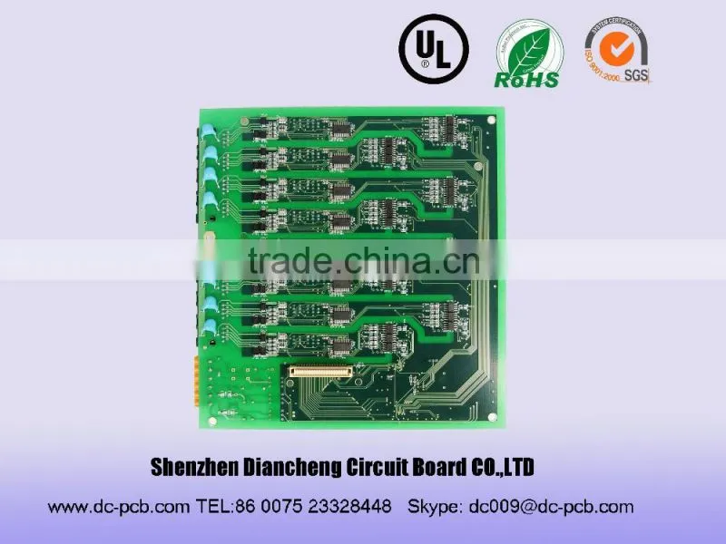 aluminum PCB hard gold finger Au 30 U'' soft and rigid combination board