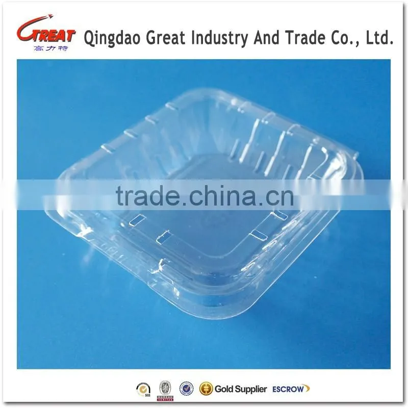 PET Disposable Blister Blueberry Clamshell Container