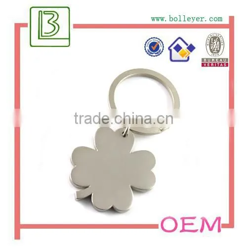 customized logo metal coin key chain