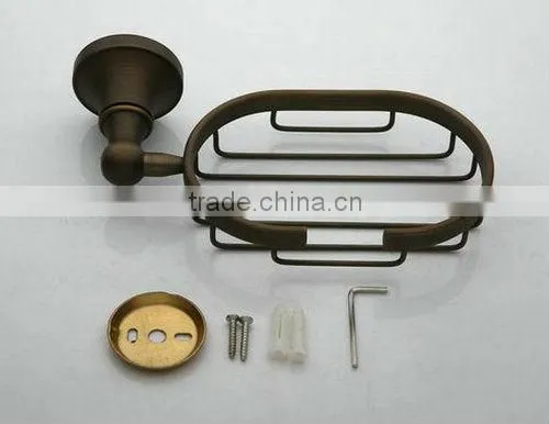 Wall Mounted Antique Brass Soap Dish
