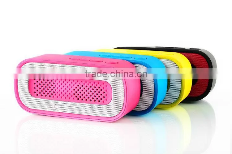 2015 free shipping Hot selling wireless bluetooth speakers , outdoor and indoor 3W bluetooth speakers