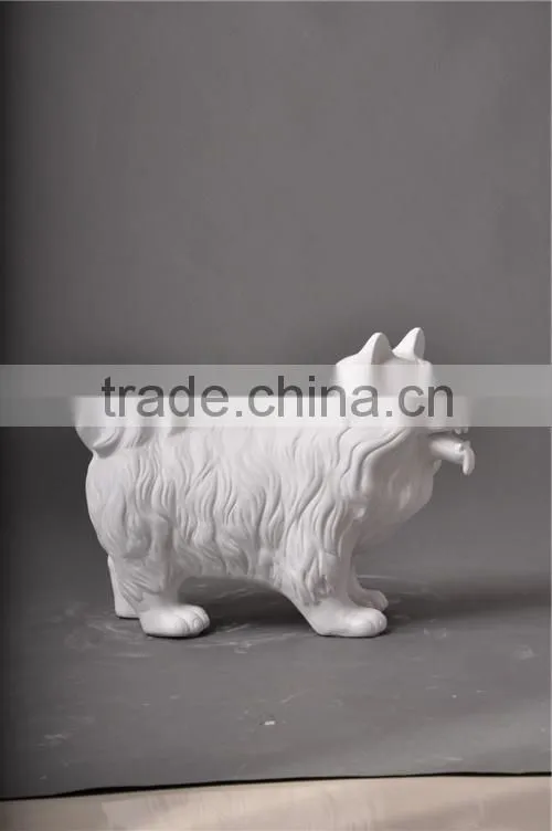 Cute display dog mannequin