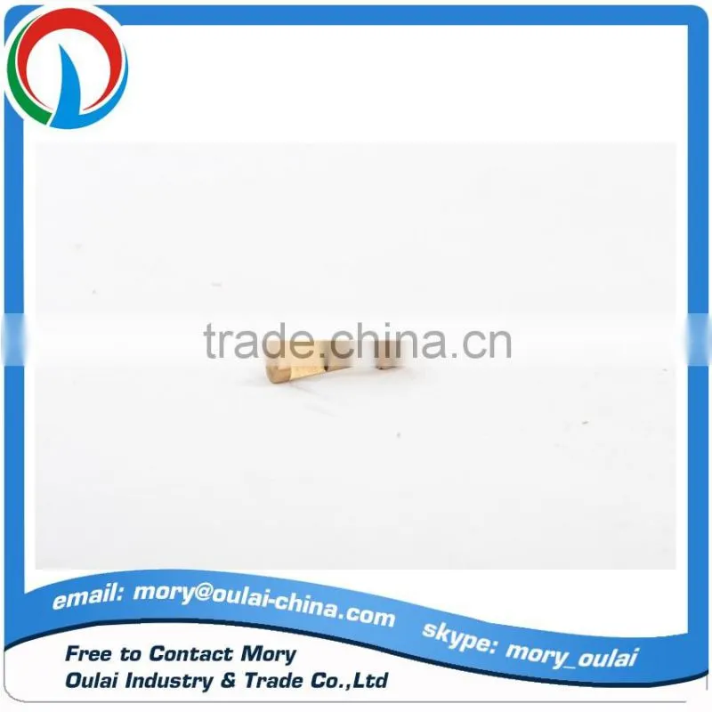 Brass hex nipple tube fitting male nipple