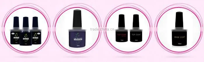 OEM Offered Producer Various Packaging 120 Colors Liquid Nail Lacquer