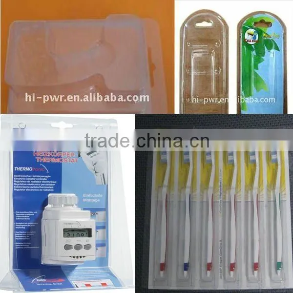Automatic Blister Packing machine with automatic red airplane hole