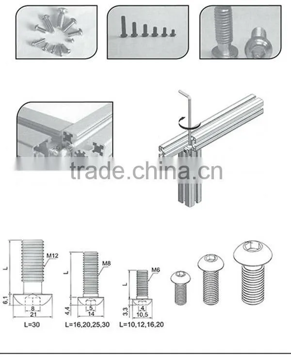 High quality stainless white zinc plated flat washer din125
