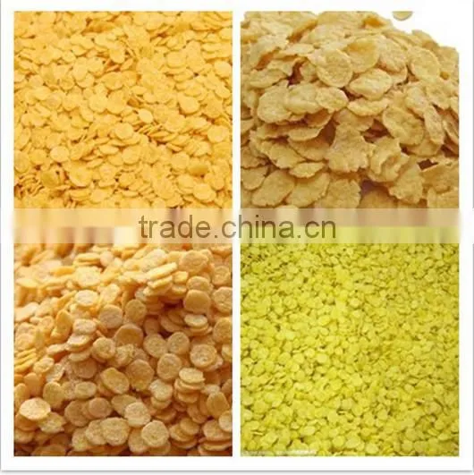 Automatic Cereal Breakfast Corn Flakes Making Machine