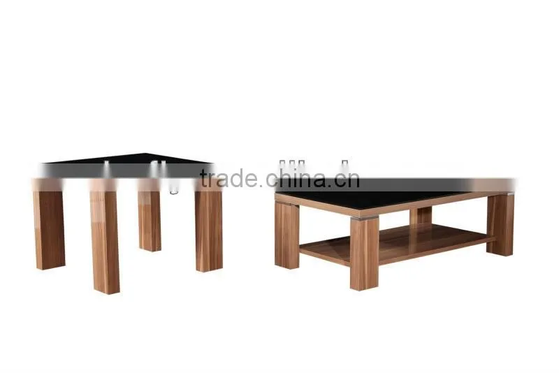 Melamine wooden coffee table set