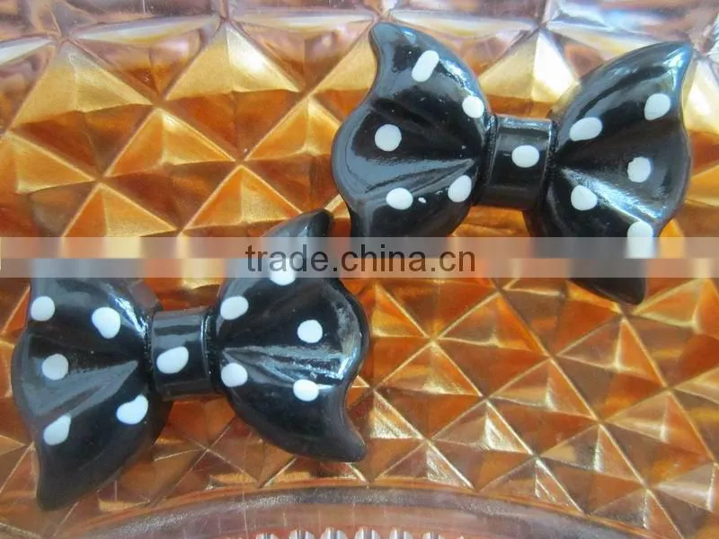 Kawaii Resin bow Cabochons for Hair accessories or Cell phone decoration