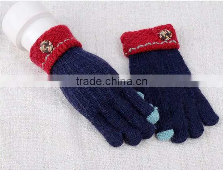 Hot Christmas Gift For Girlfriend Cute Design Touch Screen Gloves For All Smart Devices