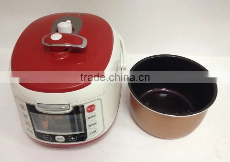 New technology Korean style 5L 6L 110V 220V programmable multi cookers oval digital electric pressure cookers with CE