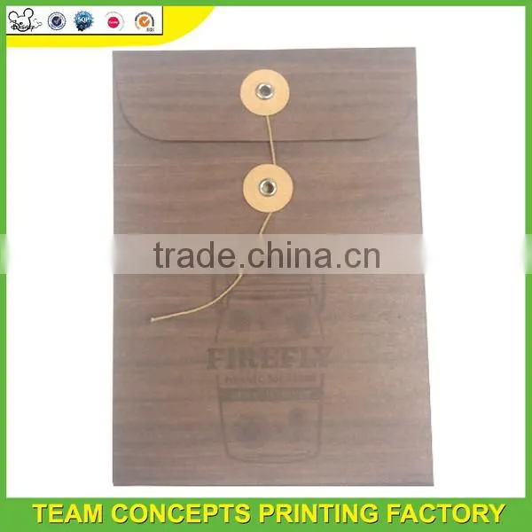 Paper string closure envelope