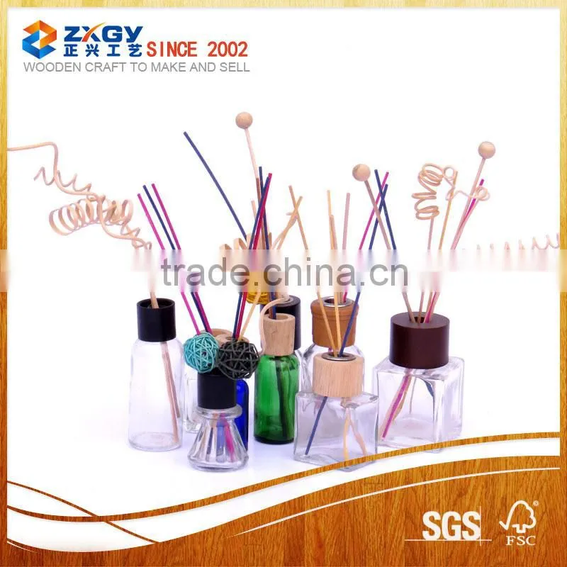 Aroma Reed Diffuser Hollow Round Wooden Caps