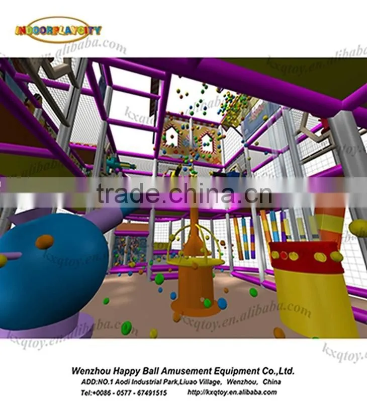 Safe and funny soft ballistic playground ,kids'indoor commercial naughty castle on sale!